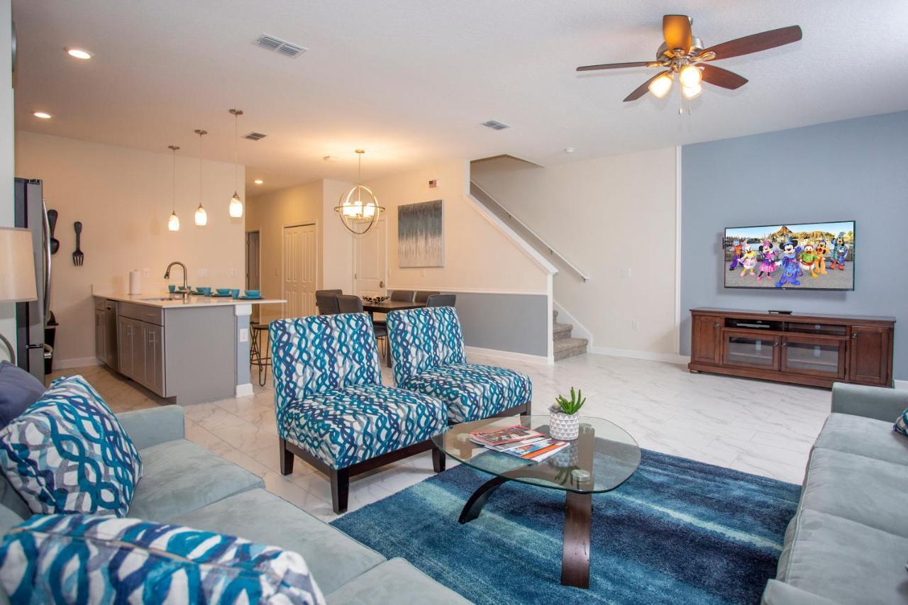 Wonderful 5 Bedroom W/ Pool Close To Disney 4801 Kissimmee Kültér fotó