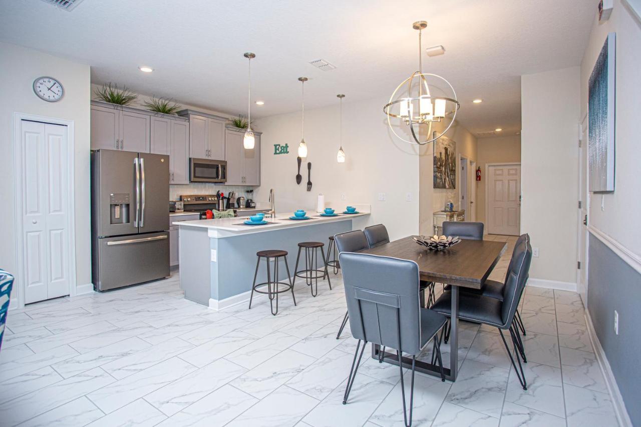 Wonderful 5 Bedroom W/ Pool Close To Disney 4801 Kissimmee Kültér fotó