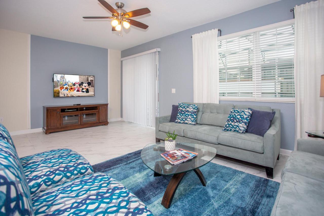 Wonderful 5 Bedroom W/ Pool Close To Disney 4801 Kissimmee Kültér fotó