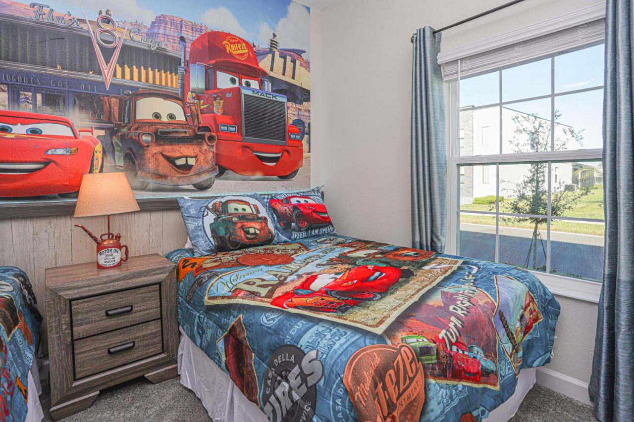 Wonderful 5 Bedroom W/ Pool Close To Disney 4801 Kissimmee Kültér fotó
