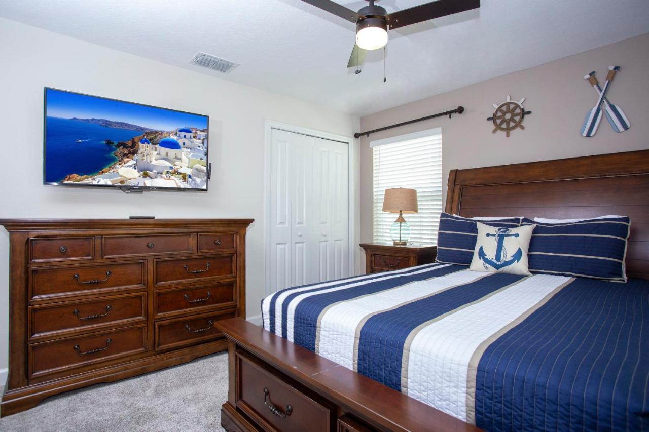 Wonderful 5 Bedroom W/ Pool Close To Disney 4801 Kissimmee Kültér fotó