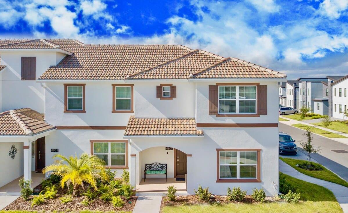 Wonderful 5 Bedroom W/ Pool Close To Disney 4801 Kissimmee Kültér fotó