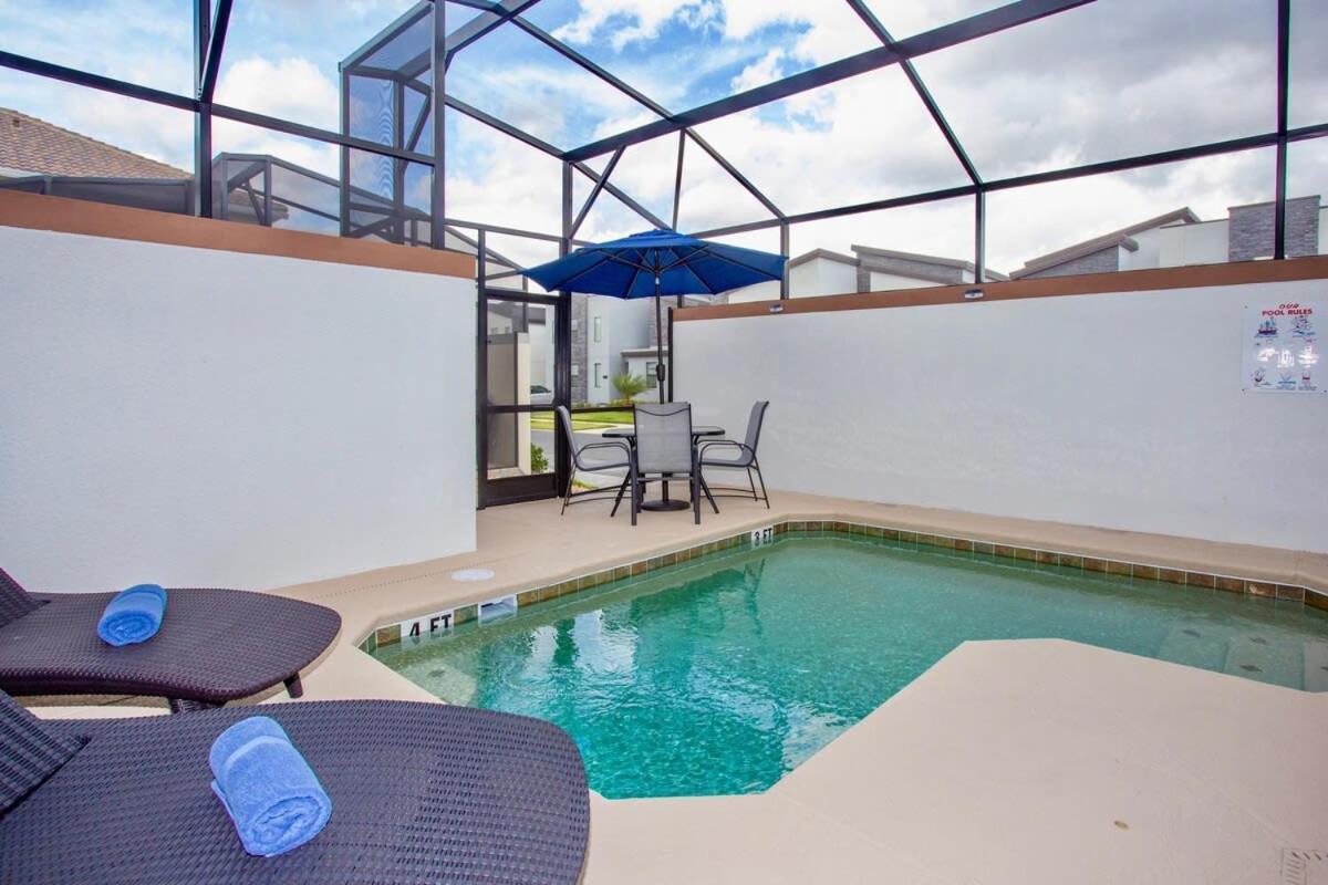 Wonderful 5 Bedroom W/ Pool Close To Disney 4801 Kissimmee Kültér fotó